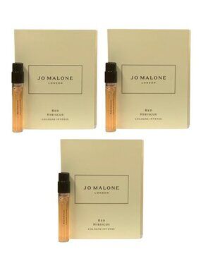 Jo Malone 3 Piece Red Hibiscus Cologne Intense Sample Spray 1.5ml Each